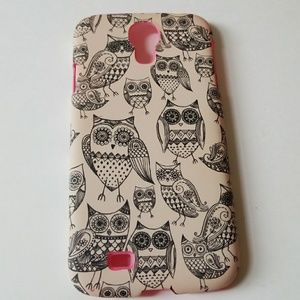 Claire's Owl Printed Samsung S4 Galaxy Case